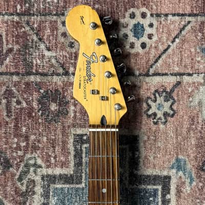 1992 Fender Squier Series Stratocaster Vintage Left Handed MIK Made In Korea Electric Guitar! image 11