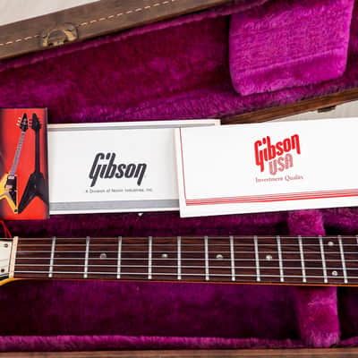 1983 Gibson Flying V '67 Spec Vintage Guitar Alpine White w/ Tim Shaw PAFs, Case & Hangtags image 19