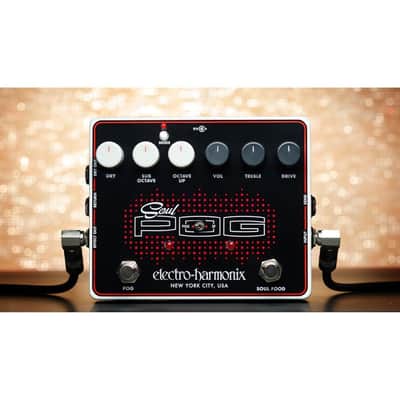 Electro-Harmonix Soul POG Multi-Effects Guitar Pedal with Soul Food Overdrive, Nano POG Polyphonic Octave Generator, and Built-In FX Loop image 4