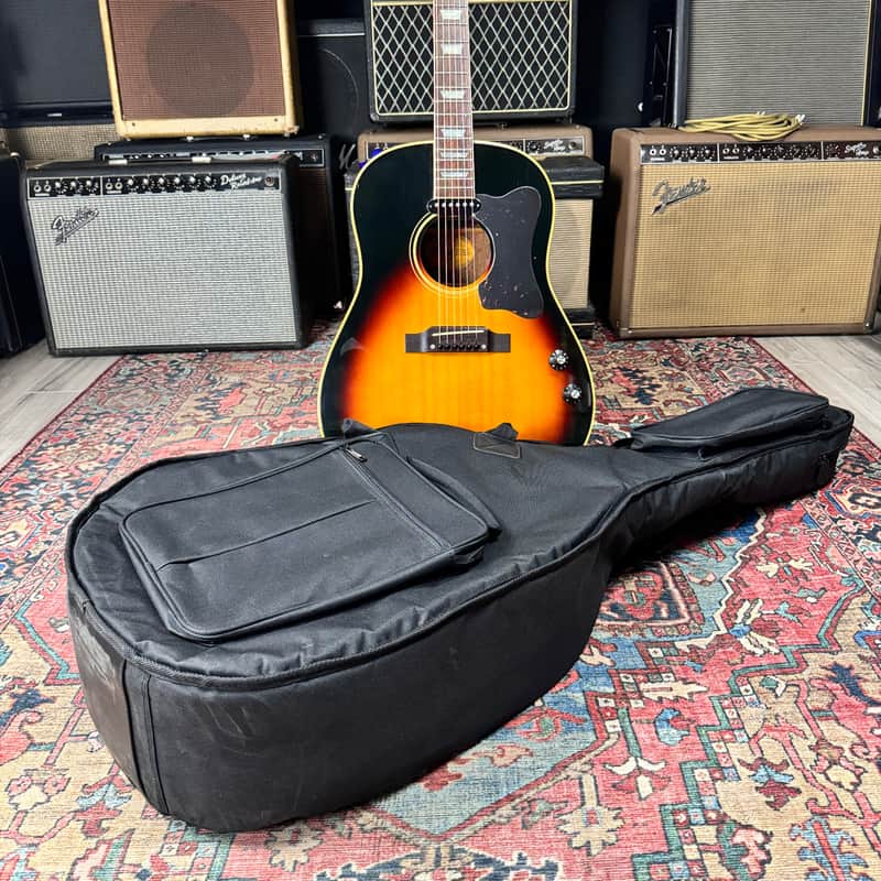 Video* Greco J-160E Style John Lennon Model W404-BSE Electric