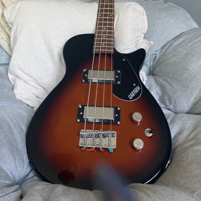 Gretsch G2224 Junior Jet Bass II with Rosewood Fretboard 2012 - 2017 - Tobacco Sunburst image 2