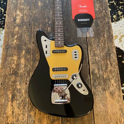 Fender Japan FSR Alder Jaguar Reissue MIJ Piano Black w/ Anodised Pickguard MIJ Japanese Shop Order image 19