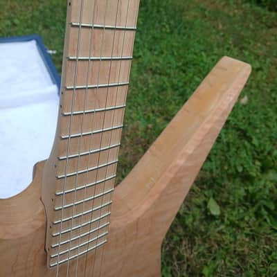 Custom All-Maple Ironbird style guitar 2024 w/Kahler image 10
