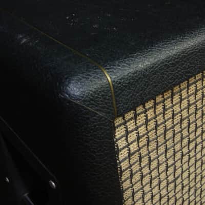 Marshall 1960A 4x12 Cabinet 1971 Celestion G12M T1221 75hz Pulsonic Cone Greenback RARE All Original image 2