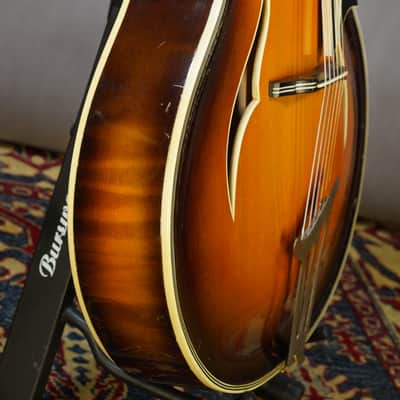 Hemosch Archtop by Todt 1950s - Sunburst w Rellogg PU very Rare image 7