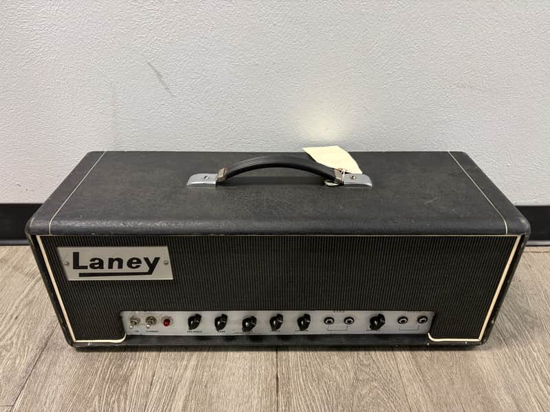 Laney pre supergroup all tube lead head rare 60s - grey rare image 1