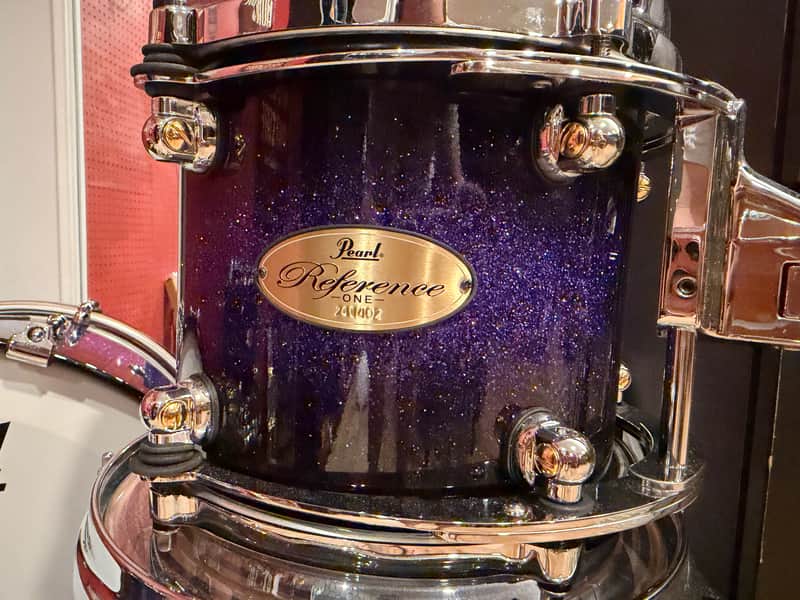 Pearl Reference One - Purple craze II 6 piece shell kit- Mint | Reverb