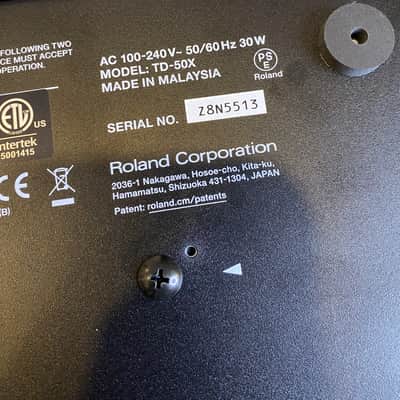 Roland TD-50X V-Drums Sound Module - Black image 11