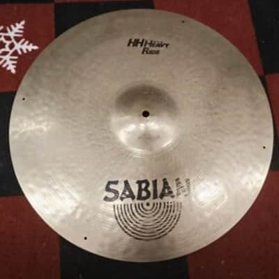⚡Signed Vintage Sabian HH 20" Heavy Ride Cymbal2894gr⚡ image 2