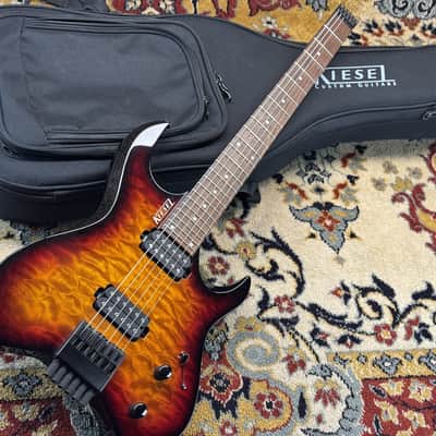 2016 Kiesel - Vader 6 Neck Through - Sunburst - Quilted Maple - ID 5625 image 20