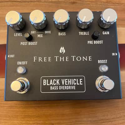 Free The Tone BV-1V Black Vehicle Bass Overdrive | Reverb