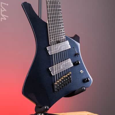 Ibanez Alpha A528 8-String Multiscale Guitar Iron Pewter image 1