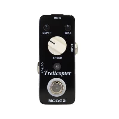 Mooer Trelicopter Optical Tremolo Micro Guitar Effects Pedal image 1