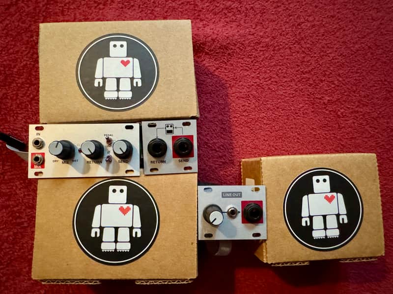Intellijel Pedal I/O 1U High Eurorack Module w/ PedalIO Jacks & Lineout image 1