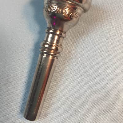 Vincent Bach New York-Bb Cornet Mouthpiece-7C-c.1940's-Great Condition-Rare Find! image 2