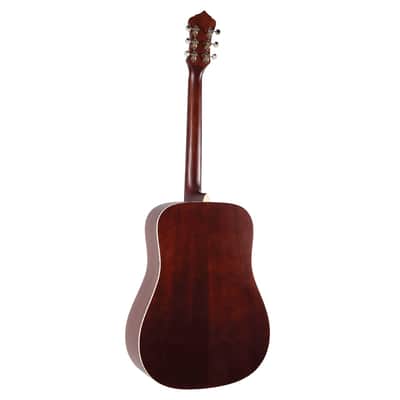 Immagine Recording King - Dreadnought A/E Guitar Satin - Tobacco Sunburst - 4