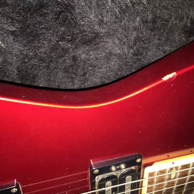 Kramer Floyd Rose Sustainer 1988 Candy Apple Red image 3