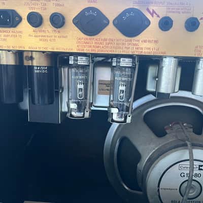 Marshall JCM 800 Lead Series Model 4210 50-Watt Master Volume 1x12" Combo 1980s - Black image 2