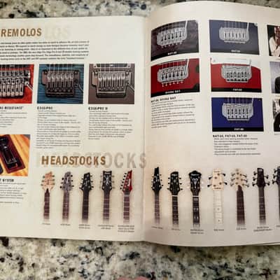 Ibanez Catalog Guitar Bass 2003 Jet King SZ S AX GAX RG JS Jem PGM iceman artist btb George Benson image 21