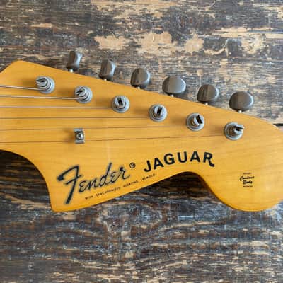 Fender Japan 1995 Jaguar Grunge-Era '66 Reissue MIJ FujiGen Three Tone Sunburst MIJ image 9
