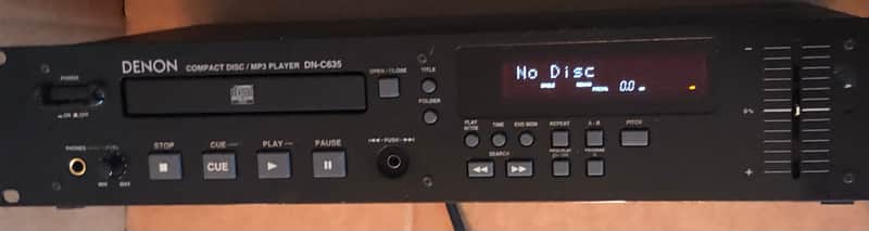 Denon DN-CD634 Compact Disc/MP3 Player image 1