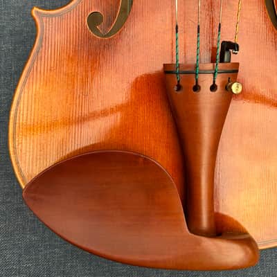 16” Ming-Jiang Zhu MJ200 Tertis Viola w/ Pernambuco Bow, Case, & Extras image 8