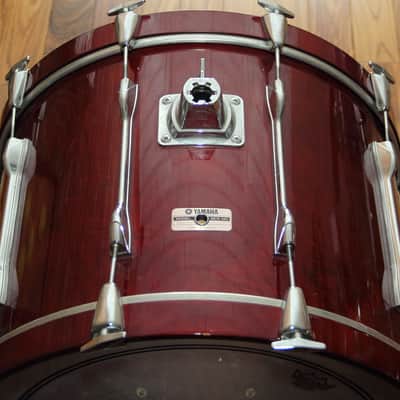 Yamaha  Recording Custom 9000 - cherry wood 22"x16 bass drum image 9