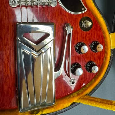 GIBSON LES PAUL/SG 1961 - Cherry #15275 image 8