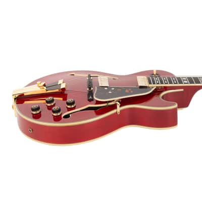 Used Ibanez GB10SEFM George Benson Sapphire Red 2022 image 3
