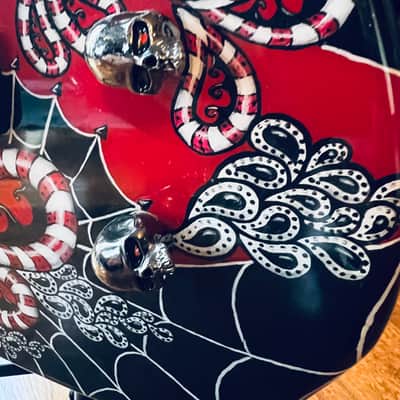 Custom Telecaster  -  Day of the Dead - Original Art - One of a Kind - LIKE NEW image 2