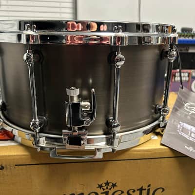Majestic Opus One 14x7 Cast Iron Concert Snare Drum image 4