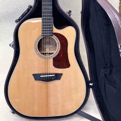 Washburn HD10SCE-0 Dreadnought Acoustic Electric Guitar with NEW FACTORY Hardshell Case MINT! NEW CONDITION!! image 1