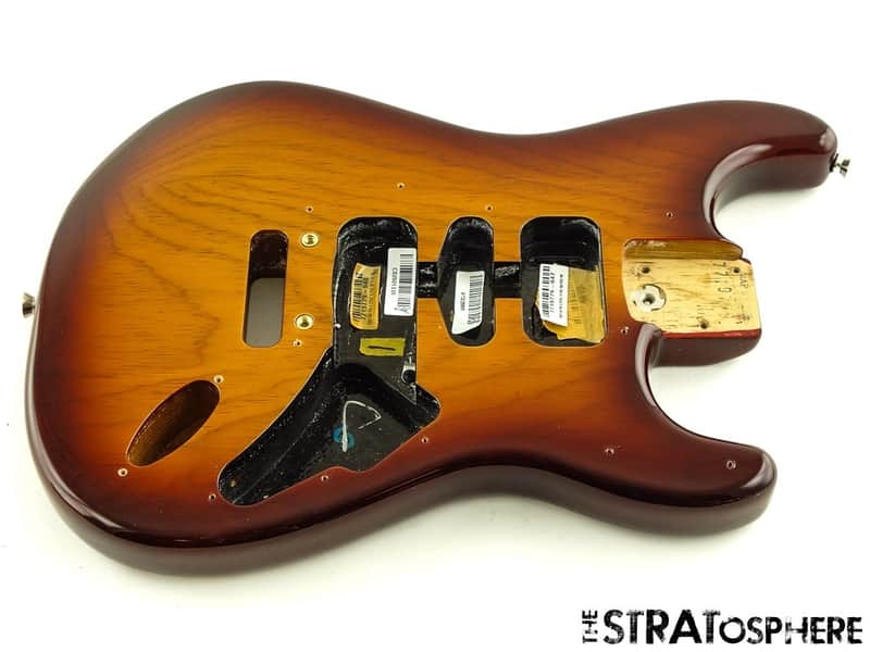 Fender American Professional II Stratocaster BODY Strat Aged Cherry Burst image 1