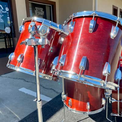 Ludwig Classic Maple 6ply Series 90's USA Mahogany Natural Finish. image 10