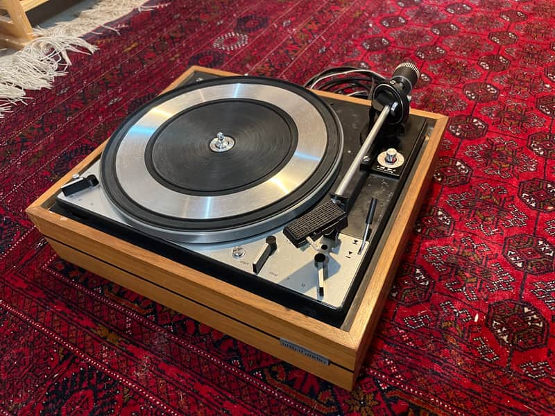 Fully Overhauled Vintage Dual 1218 Idler-Drive Turntable: Shure M93E, Brand-New Stylus, Canare Upgrades