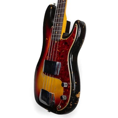Fender 1964 Precision Bass, Sunburst image 3