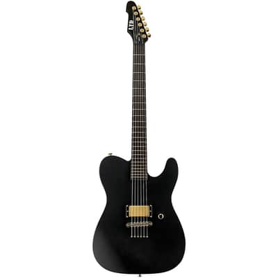 ESP LTD Alan Ashby AA-1 Electric Guitar Regular Black Satin image 3