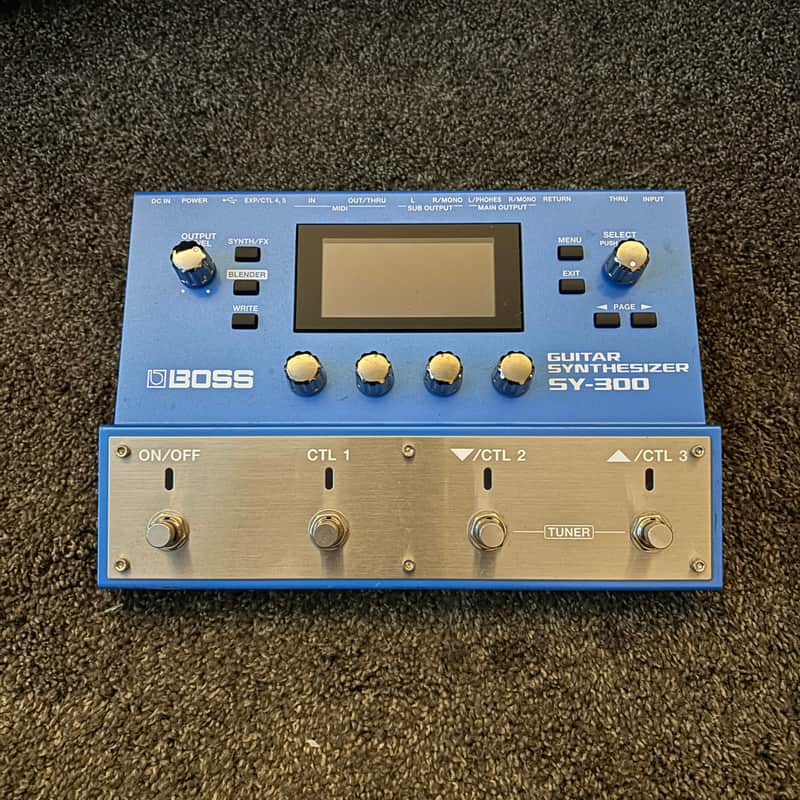 Boss SY-300 Guitar Synthesizer 2015 - Present - Blue image 1
