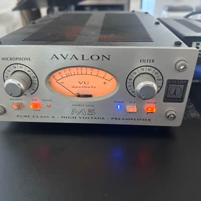 Avalon M5 Microphone Preamplifier 2010s - Silver image 6