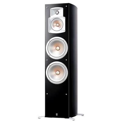 Yamaha NS-777 Floorstanding Speaker, Piano Black image 2