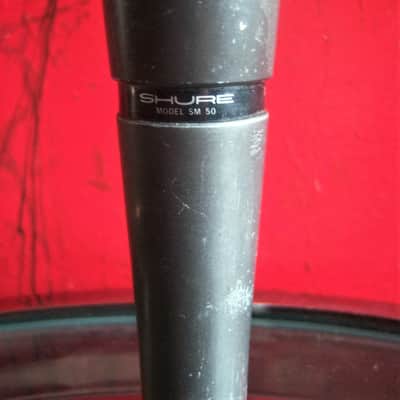 Vintage 1960's Shure SM50 dynamic microphone w accessories image 8