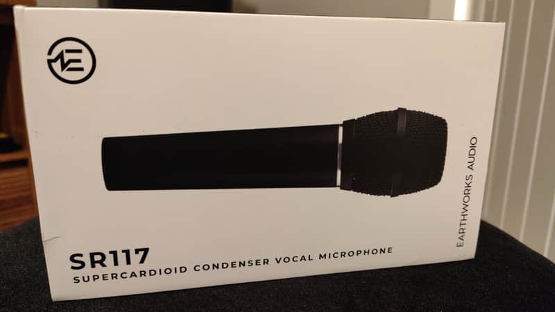 Earthworks SR117 Supercardioid Handheld Condenser Microphone 2023 - present - black image 1