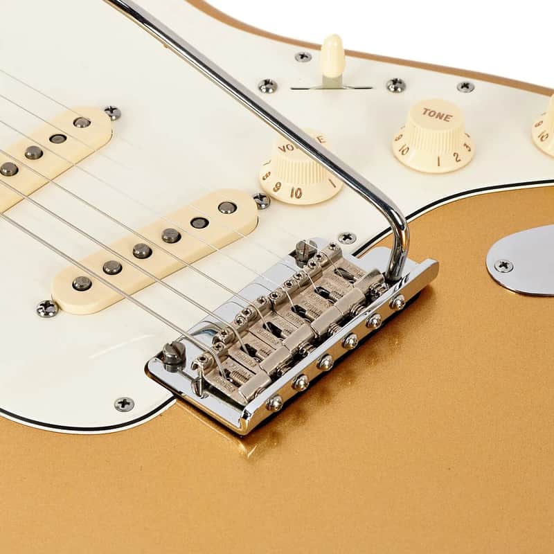Fender FSR 60th Anniversary American Standard Stratocaster Aztec Gold 2014 image 10