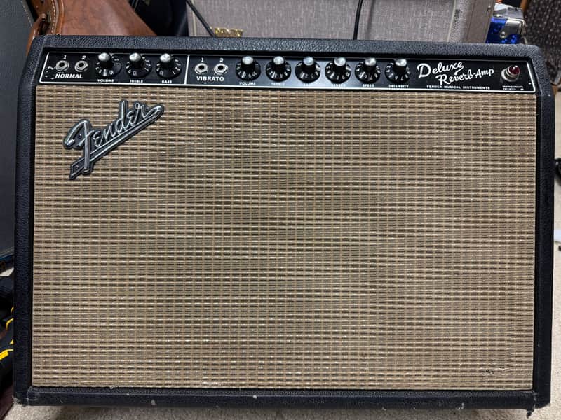 1965 Fender Deluxe Reverb - Blackface image 1