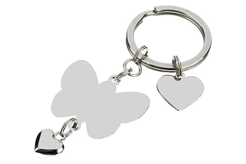 Fender Butterfly Keychain, Purple 2016 image 2