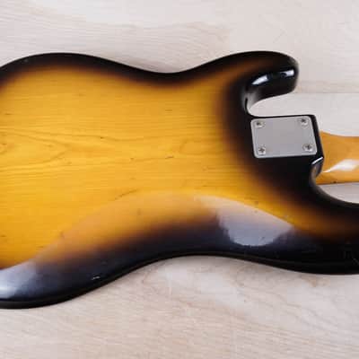 Tokai Hard Puncher PB-80 MIJ 1979 Sunburst Lacquer Finish Vintage Japan w/ Bag image 12