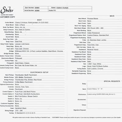 Suhr Classic S Antique Roasted - Shell Pink #82569 image 16