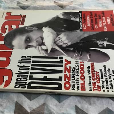 Guitar School Magazine Back Issue December 1995: Ozzy Osbourne image 2