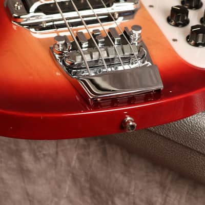 1998 Rickenbacker 4001 V63 - Fireglo - OHSC image 11