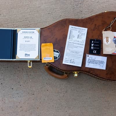 Gibson 2021 Custom Shop Murphy Lab '58 Les Paul Standard Reissue- Ultra Light Aged R8 image 21
